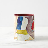 Mug Klee - Aquarelle pathétique, Rouge (Centre)