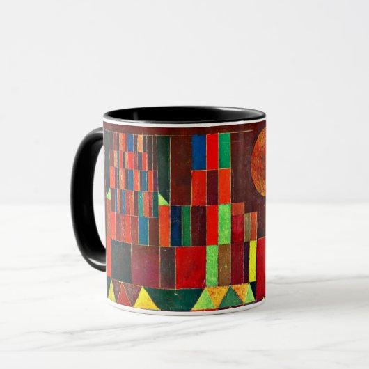 Mug Klee - Château et Soleil, (Devant gauche)