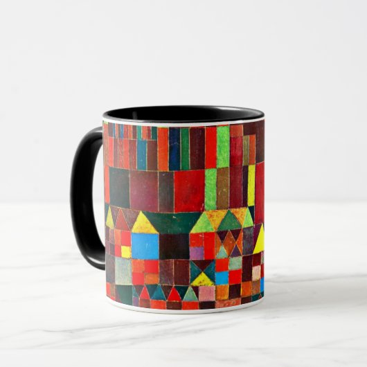 Mug Klee - Château et Soleil, (Devant gauche)