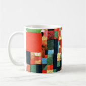 Mug Klee - Image de ville avec rouge et vert (Gauche)