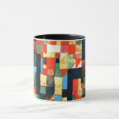 Mug Klee - Image de ville avec rouge et vert (Centre)