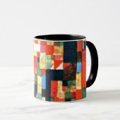 Mug Klee - Image de ville avec rouge et vert (Devant droit)