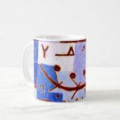 Mug Klee - Légende du Nil, art abstrait populaire (Devant gauche)