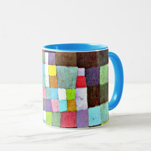 Mug Klee -Résumé avec référence à l'arbre à fleurs (Devant droit)