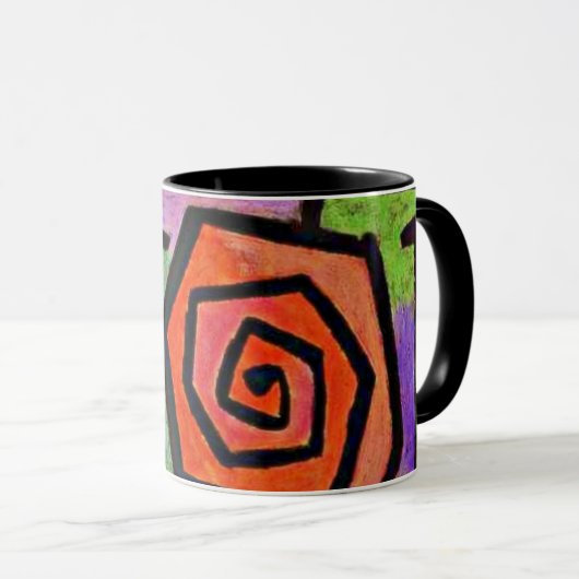 Mug Klee - Roses héroïques, oeuvres d'art célèbres (Devant droit)