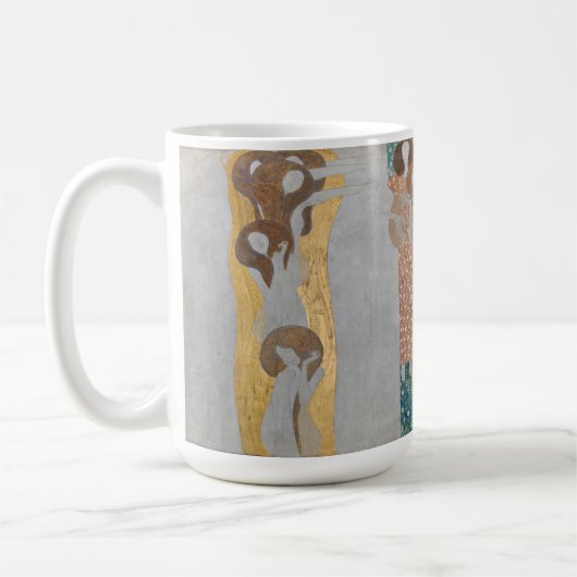 Mug Klimt Frise Beethoven Anges Baiser Beaux-Arts (Gauche)
