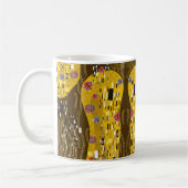 Mug Klimt Inspiré Or Motif Art Nouveau Le Baiser (Gauche)