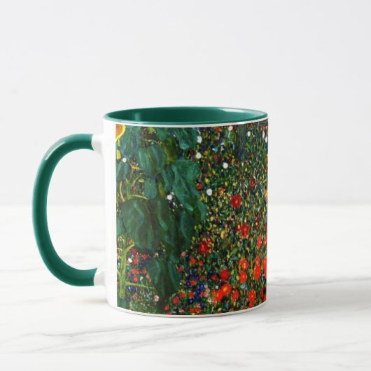 Mug Klimt - Jardin des fleurs (Gauche)