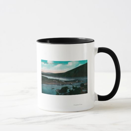 Mug Klondyke River, Alaska Suspension Bridge (Droite)