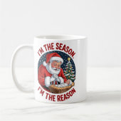 Mug Kneeling Santa Baby Jesus Christmas I'm Season Rea (Gauche)