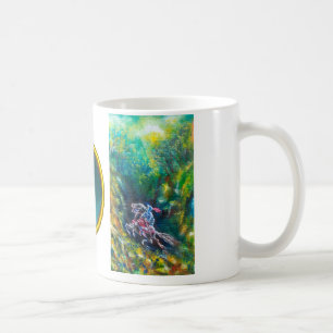 MUG KNIGHT LANCELOT, CHEVAL EN FORÊT VERTE