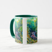 MUG KNIGHT LANCELOT, CHEVAL EN FORÊT VERTE (Devant gauche)