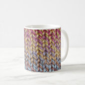 Mug Knit coloré (Devant droit)