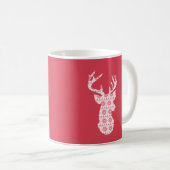 Mug Knit d'hiver Noël Reinder (Devant droit)