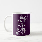 Mug Knit un et maille une (Gauche)