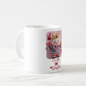 Mug Knitted Queen of Hearts Valentine Self-Love Doll (Devant gauche)