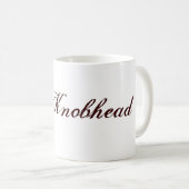 Mug Knobhead (Devant droit)