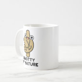 Mug Knotty By Nature Funny Knot Pun (Devant gauche)