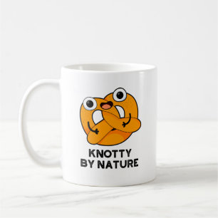 Mug Knotty By Nature Funny Pretzel Pun