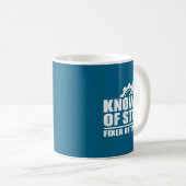 Mug Knower Of Stuff Fixer Of Things Funny Mechanic Fat (Devant droit)