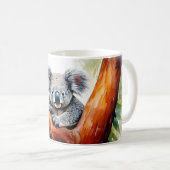 Mug Koala assis dans un eucalyptus (Devant droit)