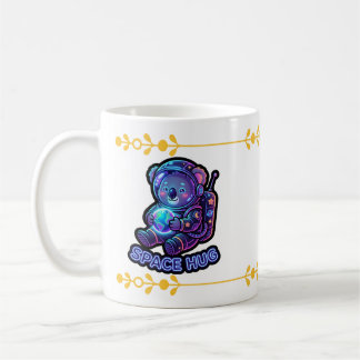Mug Koala Astronaute de l'Espace Mignon Galaxie Lumine