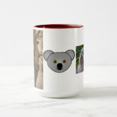 Mug Koala Bear Aussi Safari Peace Love Nature Destiny (Centre)