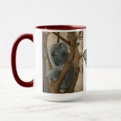 Mug Koala Bear Aussi Safari Peace Love Nature Destiny (Gauche)