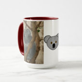 Mug Koala Bear Aussi Safari Peace Love Nature Destiny (Devant gauche)