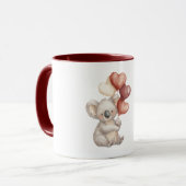 Mug Koala Bear Follow your heart Red Balloons (Devant gauche)