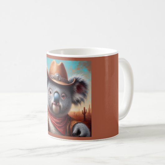 Mug Koala Cowboy (Devant droit)