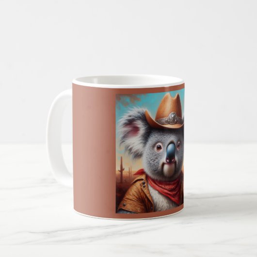 Mug Koala Cowboy (Devant gauche)
