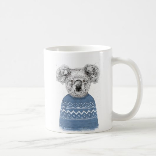 Mug Koala d'hiver (Droite)