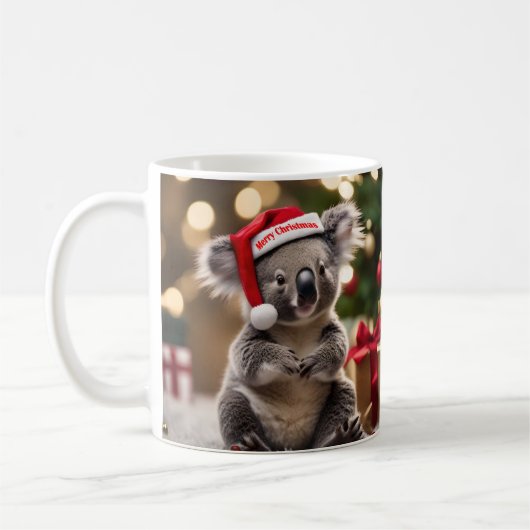 Mug "Koala Kris Kringle : Noël en dessous" (Gauche)