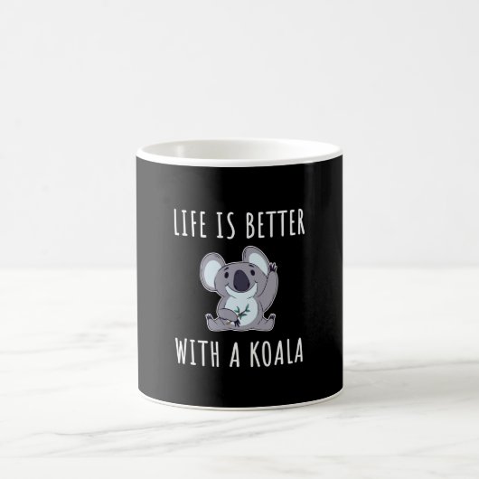 Mug Koala - La Vie Est Meilleure Avec Un Koala (Centre)