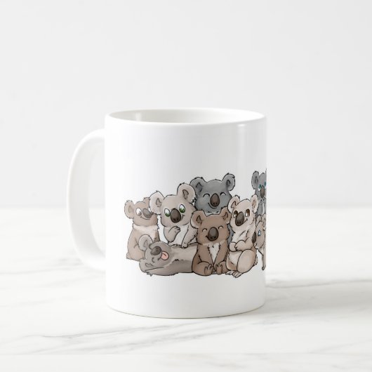 Mug Koala mignons (Devant gauche)