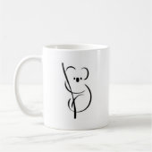 Mug Koala minimaliste (Gauche)