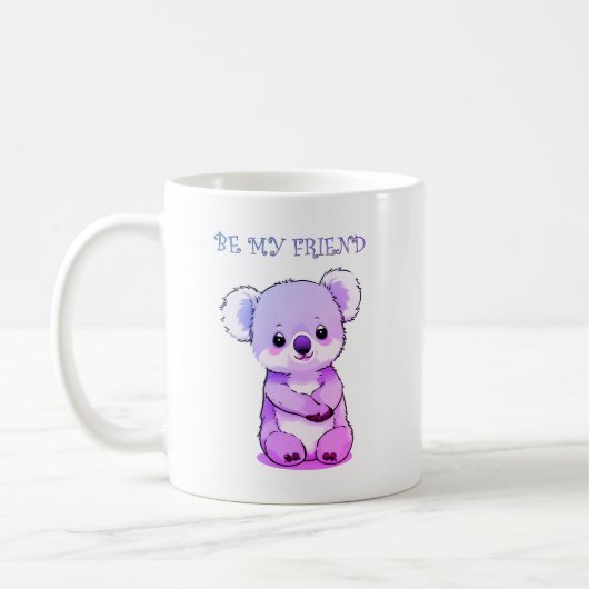 Mug Koala ours sois mon ami (Gauche)
