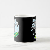 Mug koala ours surfant drôle (Centre)