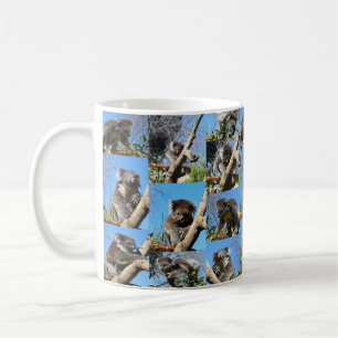 Mug "Koala se demande : un collage de photos plein de 