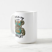 Mug Koala-ty Reps Only – Funny Koala Gym Workout (Devant gauche)
