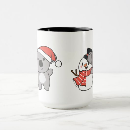Mug Koala With Snowman (Centre)