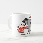 Mug Koala With Snowman (Devant gauche)