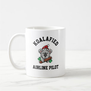 Mug Koalafied Airline Pilot