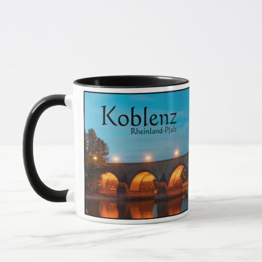 Mug Koblenz Allemagne Souvenir (Gauche)