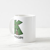 Mug Kobop Funny K-pop Poo Pun (Devant gauche)