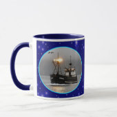 Mug Kodiak, bateau de crabe dans le port néerlandais, (Gauche)
