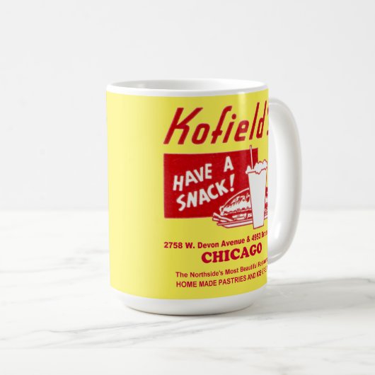 Mug Kofield's Restaurant, Chicago (Devant droit)