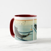 Mug Koi (Carp) - Impression de poisson japonais de Hir (Devant gauche)