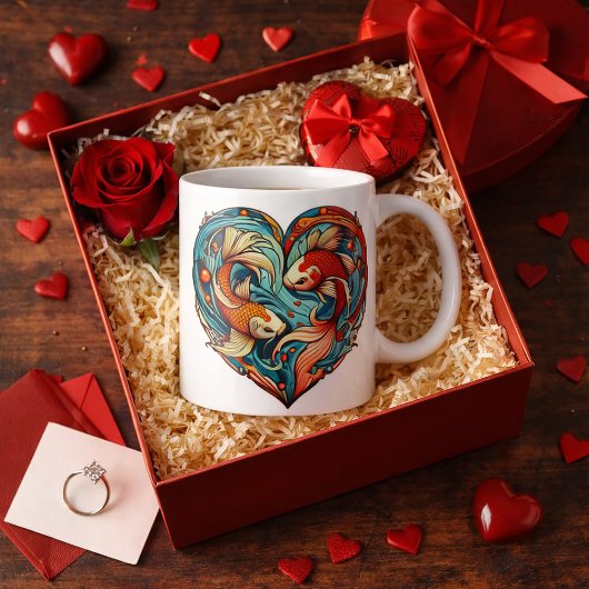 Mug Koi Fish Valentine